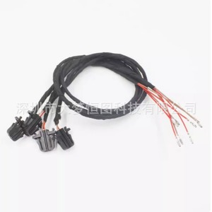 ชุดสายไฟประตูรถยนต์ Volkswagen ยาว 1 เมตร 12 โวลต์ แกนทองแดง ฉนวน PVC สำหรับ CC Magotan Sagitar Lamando Golf Tiguan Tayron - Product Image 1