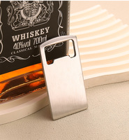 Ouvre-bouteille de vin de sublimation portable pressé ouvre-bouteille de bière de boisson gazeuse en acier inoxydable créatif