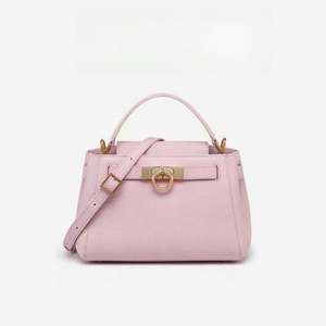 Luxury Ladies Tote Handbags Custom Logo with New <b>Top</b> Handle Double Chains Ladies Wholesale Hand Bags - Product Image 5