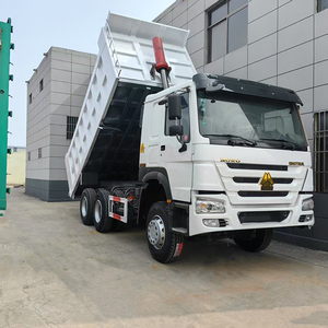ราคาถูกรถบรรทุกเทท้ายมือสอง Howo รุ่น6x4 8x4รถดัมพ์มือสองราคาประหยัด - Product Image 1