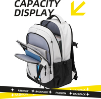 Sac à dos d'affaires imperméable personnalisé avec logo, antivol, multi-compartiments, pour ordinateur portable, pour hommes et femmes, idéal pour les voyages, l'université et l'école