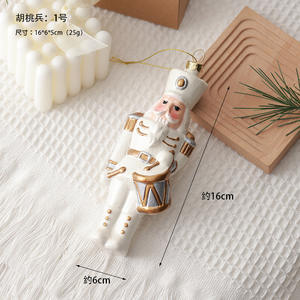 Décorations de Noël, pendentifs, guirlande créative, flocon de neige, ornements d'arbre de Noël, pendentif, accessoires de mise en scène - Product Image 6