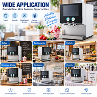 Machine distributrice automatique de yaourt OEM ODM, machine à yaourt à double saveur pour boulangerie et café