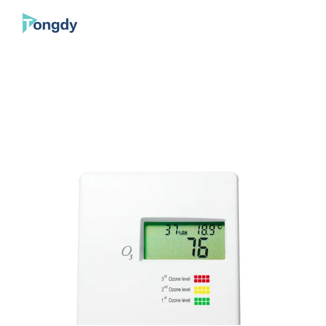 Echtzeit-Detektion und Überwachung des Umgebungs-Ozonniveaus und der Temperatur durch hochempfindlichen elektrochemischen Sensor