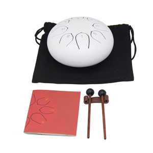 Tambour à langue en acier de 6 pouces, instrument de percussion à tambour creux, adapté aux débutants en musique - Product Image 4