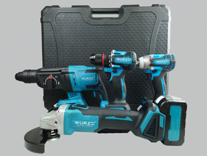 21V Factory Brushless Cordless Drill Kit, Lithium-ion Battery Power Tool <strong>Set</strong> - Product Image 2