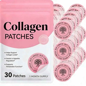 Parche de Colágeno de Marca Privada OEM, Fórmula Personalizada, Suplemento Dietético Transdérmico para el Apoyo al Metabolismo, <span class=keywords><strong>30</strong></span> Parches - Product Image 1