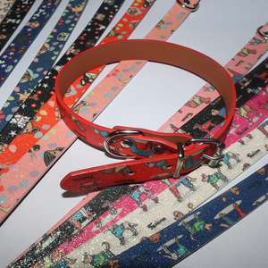 2025 nouvelles innovations collier de chien de créateur de mode réglable en cuir de luxe avec boucle en métal - Product Image 1
