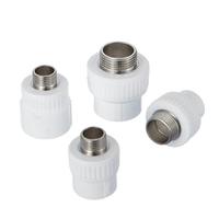 Raccord de tuyau PPR en acier inoxydable coude en plastique té connecteur de Tube d'eau techniques de coulée raccord de plomberie