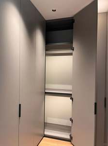 Gabinetes de dormitorio de melamina de madera de lujo modernos personalizados Sistema de armario - Product Image 6