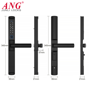 <span class=keywords><strong>2025</strong></span> đối phó kỹ thuật số khóa cửa vân tay với mật khẩu tuya ttlock 3585 Lỗ mộng không thấm nước Ổ khóa cửa điện tử - Product Image 4