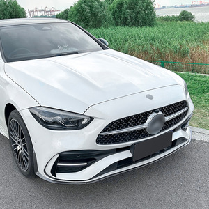 Mercedes-Benz C-Class W206 Front Lip Canard Carbon Fiber Texture Matte Finish Tuning Style Car Spoiler - Product Image 3