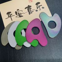 HZ Wholesale Outil de massage facial personnalisable en alliage de zinc vert, Gua Sha en forme de cœur