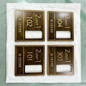 Tùy Biến Sang Trọng Điện Tử Tấm Cửa Phòng Khách Sạn Số Biển Chiếu Sáng Khách Sạn Dấu Hiệu Cửa Với Chuông Cửa Tấm Dấu Hiệu - Product Image 3