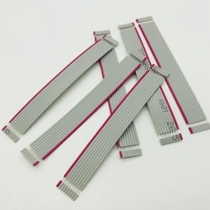 AWM2651Jumper 28awg 9-Pin 1.27mm Pitch gri düz şerit tel kablo - Product Image 4