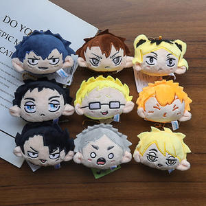 Anime Haikyu!! Poupée en peluche mignon fille <span class=keywords><strong>sac</strong></span> d'école pendentif Hinata Shoyo entourant porte-clés Pp coton remplissage décorer cadeau Couple - Product Image 6