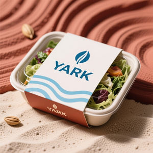 Factory Supply Preservation Protection Sleeve <b>Box</b> 350gsm Storage Sleeve Cardboard Packaging for Fast Food Vegetable Fruit - Product Image 3