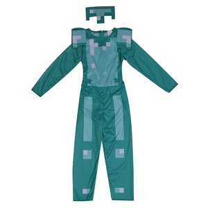 Disfraz Infantil Unisex de Poliéster para Halloween, Modelo XJ <span class=keywords><strong>My</strong></span> World, Armadura de Diamantes, Juego de Roles, Disfraz para Fiesta de Disfraces - Product Image 2