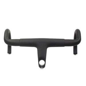 IRONDONKEY <span class=keywords><strong>Manillar</strong></span> de bicicleta de <span class=keywords><strong>carretera</strong></span> Bicicleta Gandlebar <span class=keywords><strong>Carbono</strong></span> integrado con barras de caída de vástago Adecuado para escalar o montar - Product Image 1