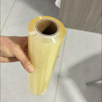 Film alimentaire PVC de qualité alimentaire 9~20 microns, petit rouleau de 240 m, 30 cm, 35 cm, emballage alimentaire en plastique