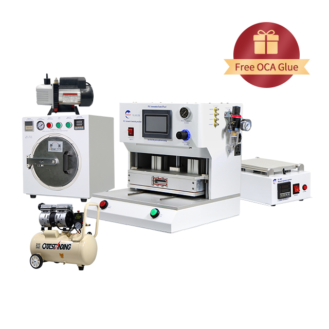 Mobile Phone Manual Oca Polerizer Film Glue Remover Laminating Screen Change Afc Cof Bonding Machine to Repair Phone Mag