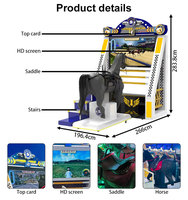 Simulateur de sport électronique à pièces, simulateur de course de chevaux royal, simulateur de course de maison pour centre de jeux