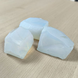 Blanco Ópalo # 001 Color Uncut Nanosital, Material Sintético Nano en Bruto, Piedras Nano para la Fabricación de Collares y Pulseras - Product Image 6