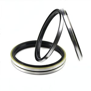 Sellos de Polvo y Aceite de Alta Calidad 40*52*6/9 DKB DKBI GA DH DHS LBH J A1 PU Goma NBR FKM Sello Limpiador de Cilindro Hidráulico de Metal - Product Image 5