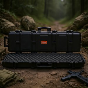 Vevor 50 pouces, étui rigide tactique D0100HADU9A, IP67, étanche, ignifuge, rangement extérieur avec doublure en mousse - Product Image 2