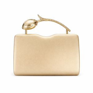 Nouvelle arrivée : Pochette de soirée en cuir PU tendance avec chaînes, coque rigide et bandoulière chaîne - Product Image 6
