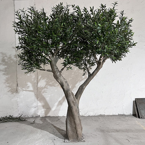 Manzara 3-7 ft Zeytin Ağacı Yeşil Yapay Bitki dahil olmak üzere <span class=keywords><strong>pot</strong></span> ev dekorasyon için - Product Image 6