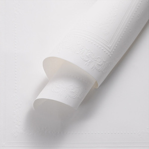 French retro Versailles rose relief <b>paper</b> 3D embossed <b>paper</b> 100g thick flower packaging <b>paper</b> wholesale - Product Image 5