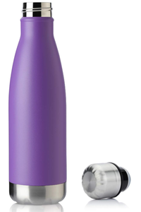 กระบอกน้ำเก็บความเย็นสุญญากาศ ขนาด 500 มล. แบบสองชั้น สแตนเลส ทรงโค้ก - Product Image 2