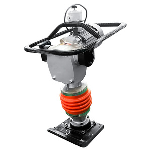Điện rammer 3KW 380V tác động Đất máy Đầm rung động cơ Đầm hiệu quả cao - Product Image 1
