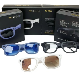 Lunettes intelligentes avec monture blanche, double caméra, verres interchangeables, en plastique et titane, anti-tremblement, enregistreur vidéo - Product Image 4