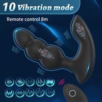 Ylove Prostata-Massagegerät für Männer Gay Butt Plug Stimulator Anal Plug Sexspielzeug für Paare Dual-Motor Vibrator