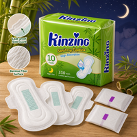 Serviettes hygiéniques ailées en fibre de bambou avec protection anti-fuites, extra longues pour flux abondant, personnalisables OEM