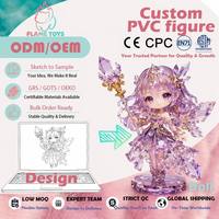 Figurine de monstre personnalisée aux couleurs vives, figurine en PVC 3D, finition brillante, pour un cadeau d'anniversaire attrayant, prix direct d'usine