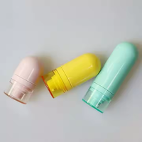 OEM 15ml 30ml 50ml Bouteille de lotion en plastique Bouteille sans air pour huile d'essence Soins de la peau Étanche Vaporisateur de voyage Contenants cosmétiques