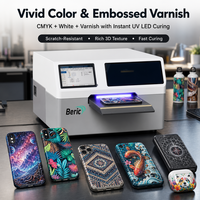 Printer Inkjet UV A3+ Baru Dual XP600 Heads CCD Vision Flatbed Pencetak Kartu Logam Kontrol Layar Sentuh Wi-Fi Garansi 2 Tahun