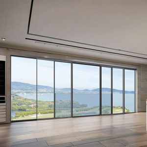 Fenêtre coulissante anti-effraction en verre double panais fenêtre <span class=keywords><strong>de</strong></span> balcon coulissante en aluminium avec barres <span class=keywords><strong>de</strong></span> sécurité - Product Image 2