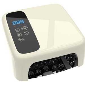 Sèche-ongles portable professionnel sans fil haute puissance 15600 mAh, batterie longue durée, capteur de polymérisation UV+LED 10s, faible chaleur, pour la maison - Product Image 1