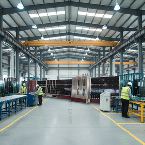 Línea de Producción Automática de Vidrio Aislante <span class=keywords><strong>Eworld</strong></span>, Venta de Fábrica con Control Automático PLC y Alto Nivel de Seguridad - Product Image 1