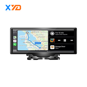 Xách tay không dây 10.26 inch màn hình cảm ứng x2 Tự động sao lưu máy ảnh màn hình Carplay <span class=keywords><strong>Android</strong></span> không thấm nước xem đêm Dash Cam DVR phía trước - Product Image 5