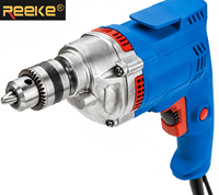 Perceuse électrique filaire robuste à vitesse variable, qualité professionnelle, 500W, garantie 1 an, pour perçage de métaux, 10mm max, OEM