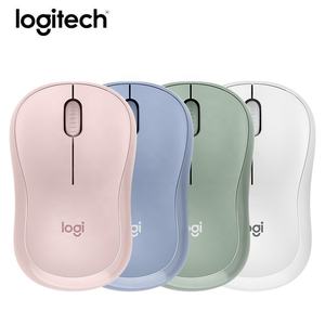 เมาส์ไร้สาย <span class=keywords><strong>Logitech</strong></span> <span class=keywords><strong>M221</strong></span> 2.4GHz ขนาดเล็ก พกพาสะดวก เหมาะสำหรับสำนักงาน ธุรกิจ เล่นเกม ใช้กับแล็ปท็อป ดีไซน์สวย สีชมพู สำหรับผู้หญิง - Product Image 1