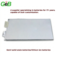 Vente en gros d'usine : Batterie semi-solide LiFePO4, cellule en pochette, batterie Li-polymère, batterie lithium-polymère 3.8V 20000mAh 10000mAh