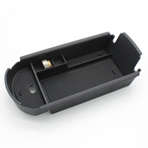 Car Organizer Center <b>Console</b> Storage Box <b>Black</b> Plastic 4-7 Compartments Modern Style For Toyota CHR Interior Modification - Product Image 4
