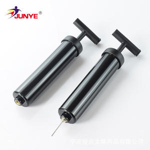 Pompe à air JUNYE 8 pouces de type T, gonfleur portable pour basket-ball, football, volley-ball, en plastique noir - Product Image 5