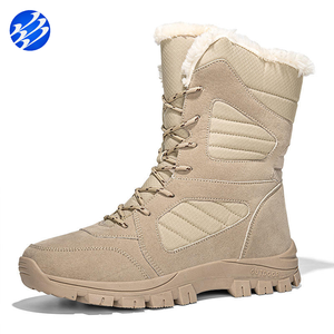 Botas de Nieve de Invierno para Senderismo al Aire Libre, Botas Cálidas de Caña Alta, Resistentes al Desgaste, Antideslizantes, para Hombre y Mujer - Product Image 1